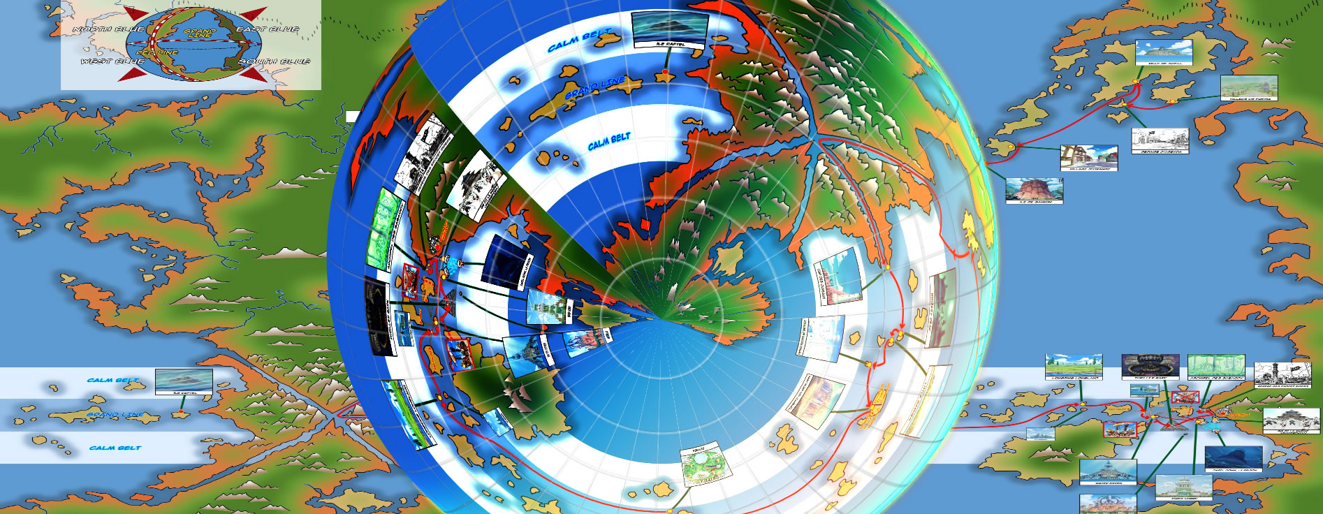 Toute Premiere Map Realiste Planete N 11 News Blue One Piece Univers