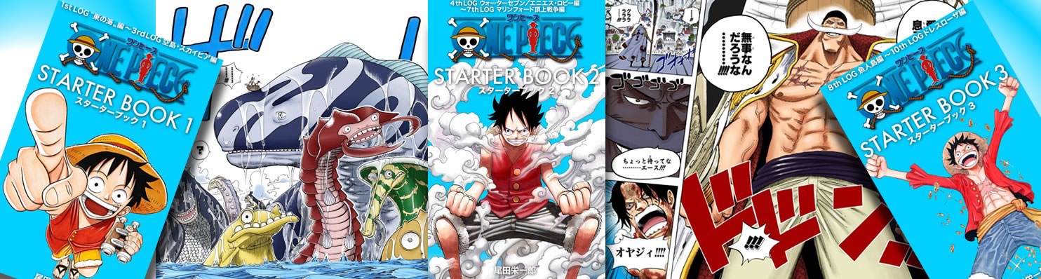 Starter Book Couleur News Blue One Piece Univers